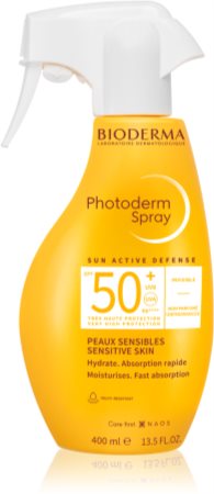 Bioderma Photoderm Sprej SPF 50+ lait protecteur solaire en spray SPF 50+