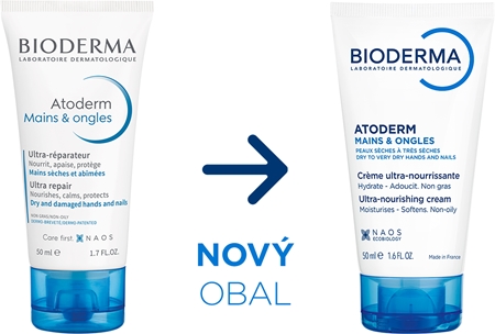 Bioderma Atoderm Cream Hand & Nails krém na ruky pre veľmi suchú citlivú a atopickú pokožku
