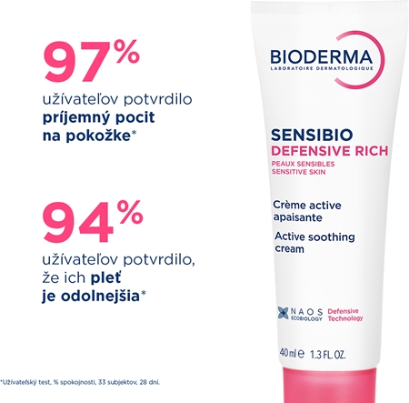 Bioderma Sensibio Defensive Rich upokojujúci krém