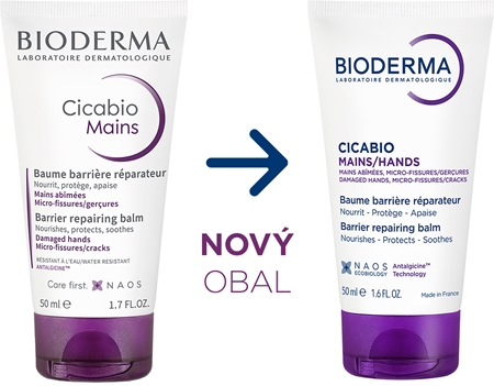 Bioderma Cicabio Mains regeneračný krém na ruky