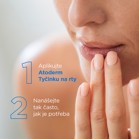 Bioderma Atoderm Tyčinka na Rty balzám na rty