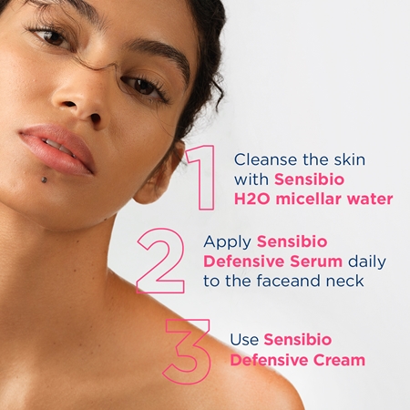 Bioderma Sensibio Defensive Serum Anti-Aging Gesichtsserum für empfindliche Haut