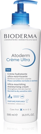 Bioderma Atoderm Créme Ultra vyživující tělový krém pro normální až suchou citlivou pokožku s parfemací