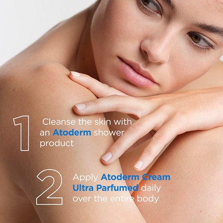 Bioderma Atoderm Créme Ultra поживний крем для тіла для нормальної та сухої чутливої шкіри з ароматизатором