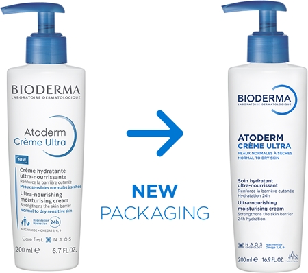 Bioderma Atoderm Créme Ultra Nourishing Body Cream for Normal to Dry Sensitive Skin fragrance-free