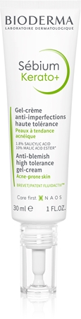 Bioderma Sébium Kerato+ żel-krem przeciw niedoskonałościom skóry trądzikowej