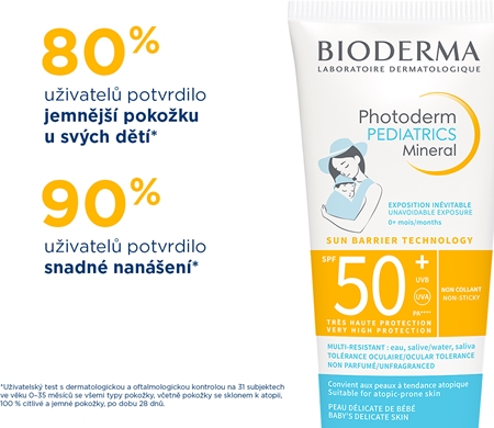 Bioderma Photoderm Pediatrics opalovací krém pro děti SPF 50+