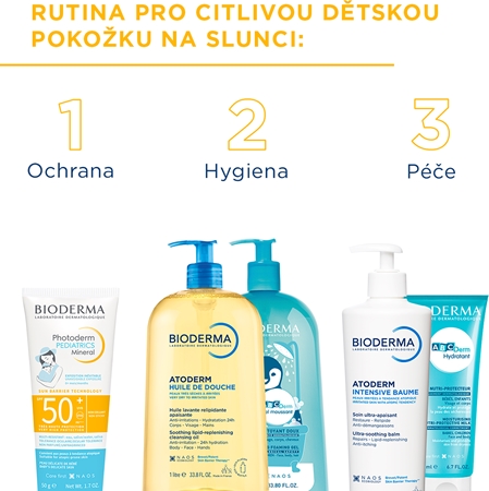 Bioderma Photoderm Pediatrics opalovací krém pro děti SPF 50+