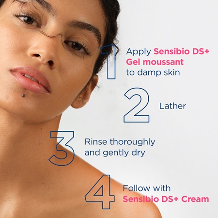 Bioderma Sensibio DS+ Gel Moussant Cleansing Gel for sensitive skin