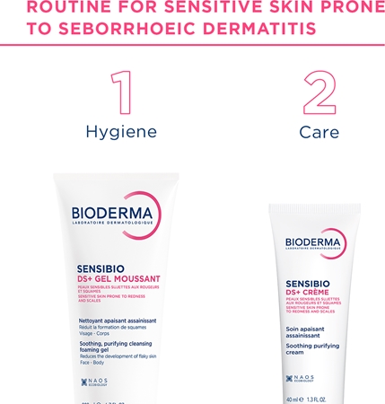 Bioderma Créaline DS+ Gel Moussant gel nettoyant peaux sensibles