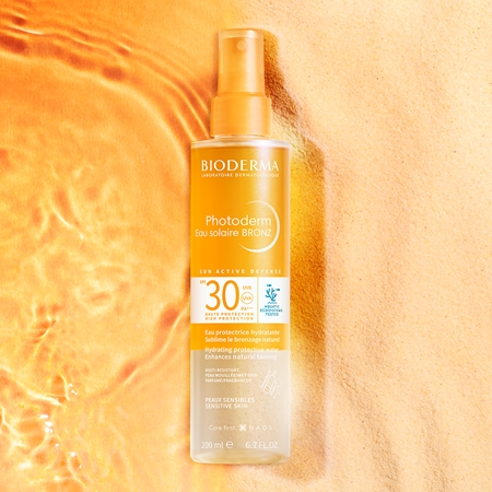 Bioderma Photoderm Eau Solaire BRONZ napozó spray bronzosítóval