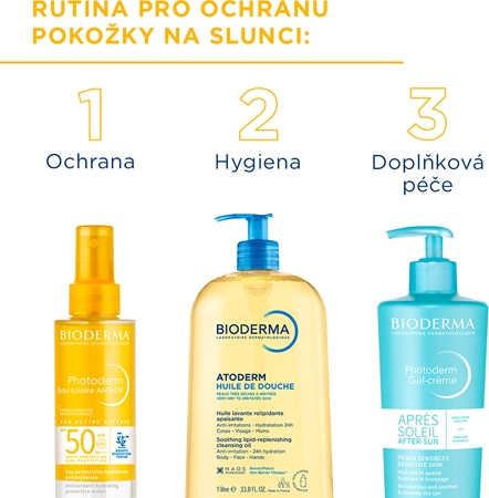 Bioderma Photoderm Eau solaire ANTI-OX opalovací sprej SPF 50