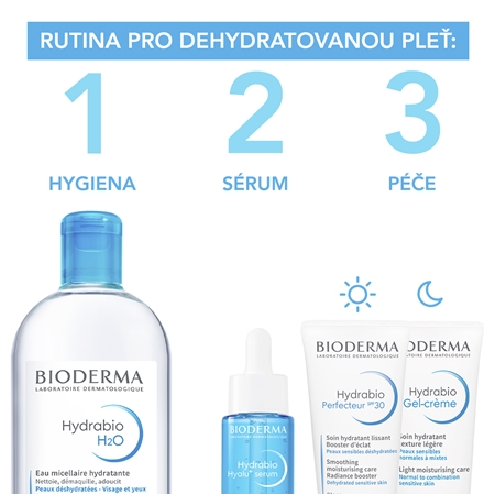 Bioderma Hydrabio Hyalu+ sérum pleťové sérum pro dehydratovanou pleť