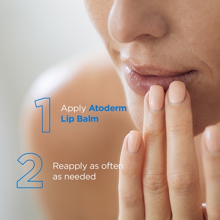 Bioderma Atoderm Lip Balm obnovitveni balzam za suhe ustnice
