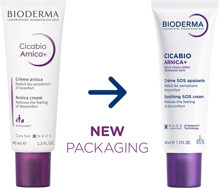 Bioderma Cicabio Arnica+ Soothing Cream to treat bruises and contusions