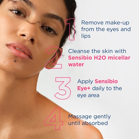 Bioderma Sensibio Eye+ Eye Gel Cream for tired skin