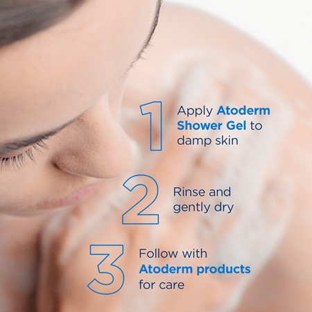 Bioderma Atoderm Gel Silky Shower Gel for dry and sensitive skin