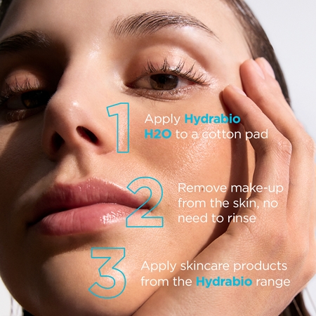 Bioderma Hydrabio H2O eau micellaire nettoyante pour peaux déshydratées