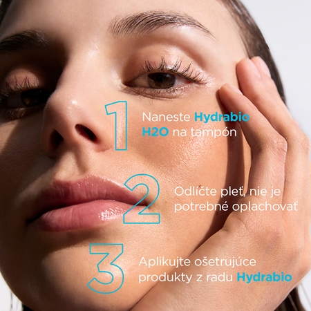 Bioderma Hydrabio H2O micelárna čistiaca voda pre dehydratovanú pleť