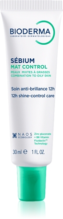 Bioderma Sébium Mat Control Let fugtighedscreme Til skinnende og udvidede porer