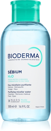 Bioderma Sébium H2O woda micelarna do skóry tłustej i mieszanej