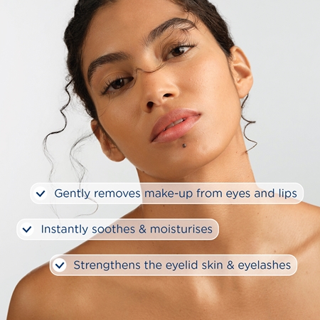 Bioderma Créaline H2O Eye eau micellaire bi-phasée pour yeux et lèvres