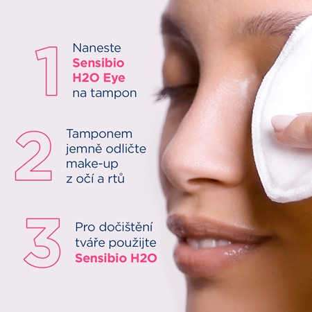 Bioderma Sensibio H2O Eye dvoufázová micelární voda pro oči a rty