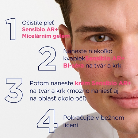 Bioderma Sensibio AR+ upokojujúci krém pre citlivú pleť so sklonom k začervenaniu