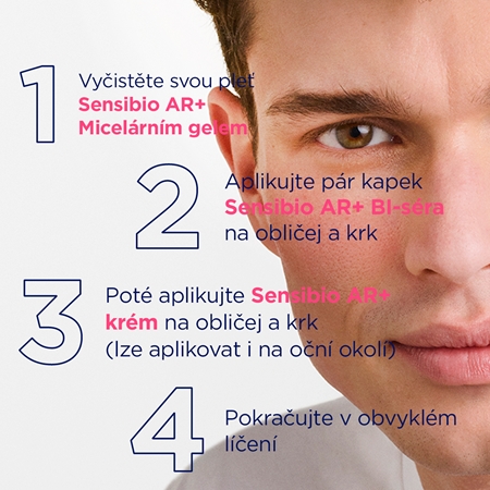 Bioderma Sensibio AR+ zklidňující krém pro citlivou pleť se sklonem ke zčervenání