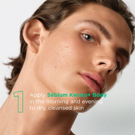 Bioderma Sébium Kerato+ Body Bodyspray gegen Akne, Rötungen und Aknenarben