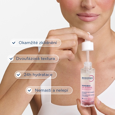 Bioderma Sensibio AR+ Bl-sérum zklidňující sérum proti zarudnutí pleti