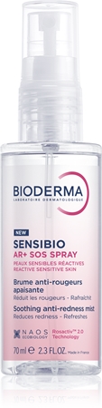 Bioderma Sensibio AR+ SOS Spray zklidňující sprej proti začervenání pleti