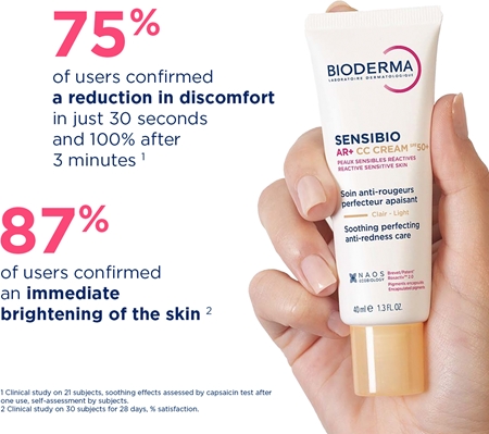 Bioderma Créaline AR+ CC crème SPF 50+