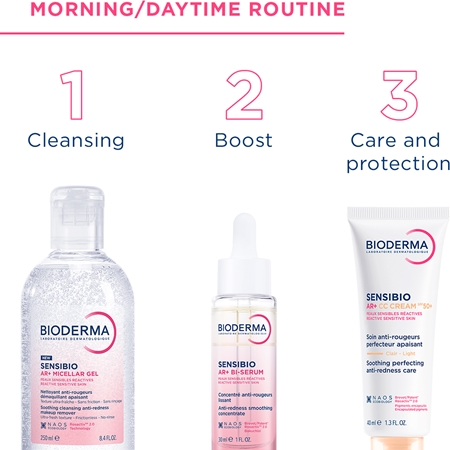 Bioderma Sensibio AR+ CC krém SPF 50+