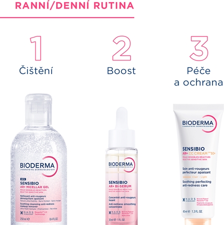 Bioderma Sensibio AR+ CC krém SPF 50+