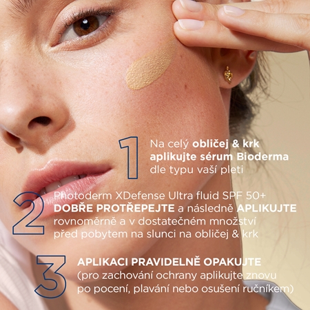 Bioderma Photoderm XDefense Tinted ochranný tónovaný fluid na obličej SPF 50+