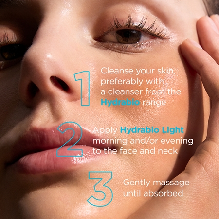 Bioderma Hydrabio Light crème légère hydratante pour peaux normales à mixtes