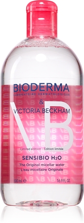 Bioderma Sensibio H2O Limited Edition by Victoria Beckham água micelar para limpeza suave (edição limitada)