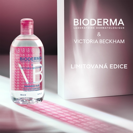 Bioderma Sensibio H2O limitovaná edice Victoria Beckham zklidňující čisticí micelární voda (limitovaná edice)