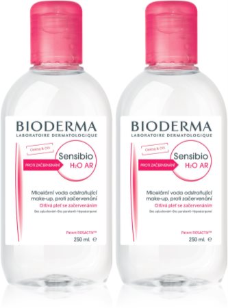Bioderma Sensibio H2O AR formato poupança (para a pele sensível com tendência a aparecer com vermelhidão)