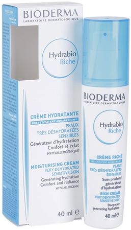 Bioderma Hydrabio Riche pleťový krém pro dehydratovanou suchou pleť