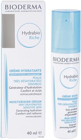 Bioderma Hydrabio Riche pleťový krém pro dehydratovanou suchou pleť