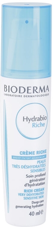 Bioderma Hydrabio Riche pleťový krém pro dehydratovanou suchou pleť