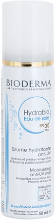 Bioderma Hydrabio Eau de Soin spray protector hidratante SPF 30
