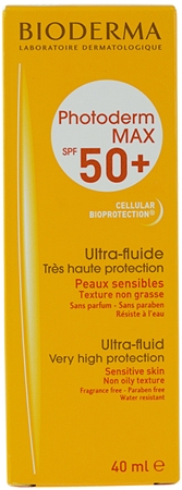 Bioderma Photoderm Max Bräunungsfluid für das Gesicht SPF 50+