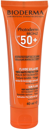 Bioderma Photoderm Bronz loción solar facial  SPF 50+