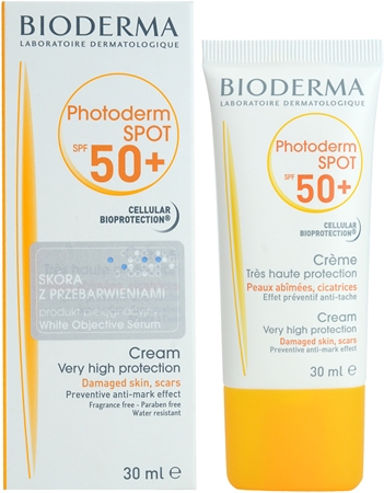 Bioderma Photoderm Spot Sonnencreme gegen dunkle Flecken SPF 50+