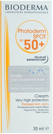 Bioderma Photoderm Spot Sonnencreme gegen dunkle Flecken SPF 50+