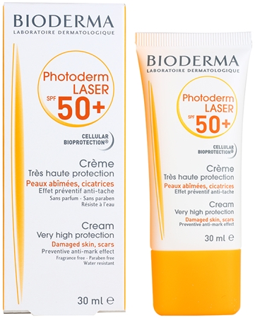 Bioderma Photoderm Laser crema solara pentru tratarea petelor pigmentare SPF 50+