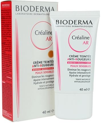 Bioderma Sensibio AR Toningskräm för känslig, rodnadsbenägen hud